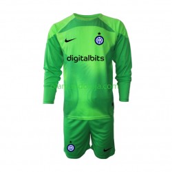 Camisola Inter de Milão Guarda-redes Criança Equipamento Terceiro 2022-2023 Manga Comprida